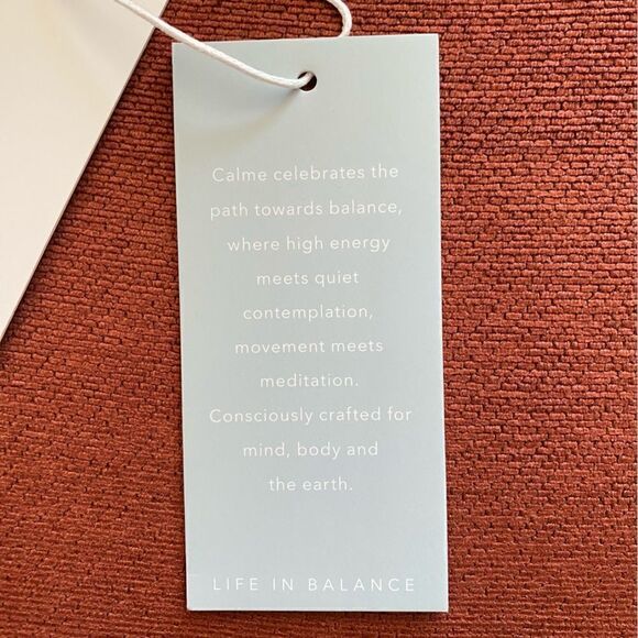 Calme by Johnny Was Ease Light Pink Racerback Tank. Size Medium. NWT - Picture 4 of 8